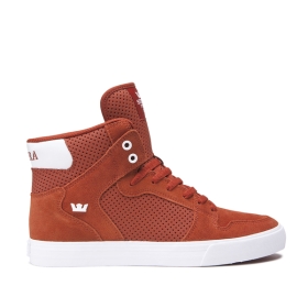 Supra VAIDER Høye Sneakers Herre Hvite | NO-79949